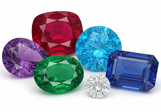 Certificados de piedras de color